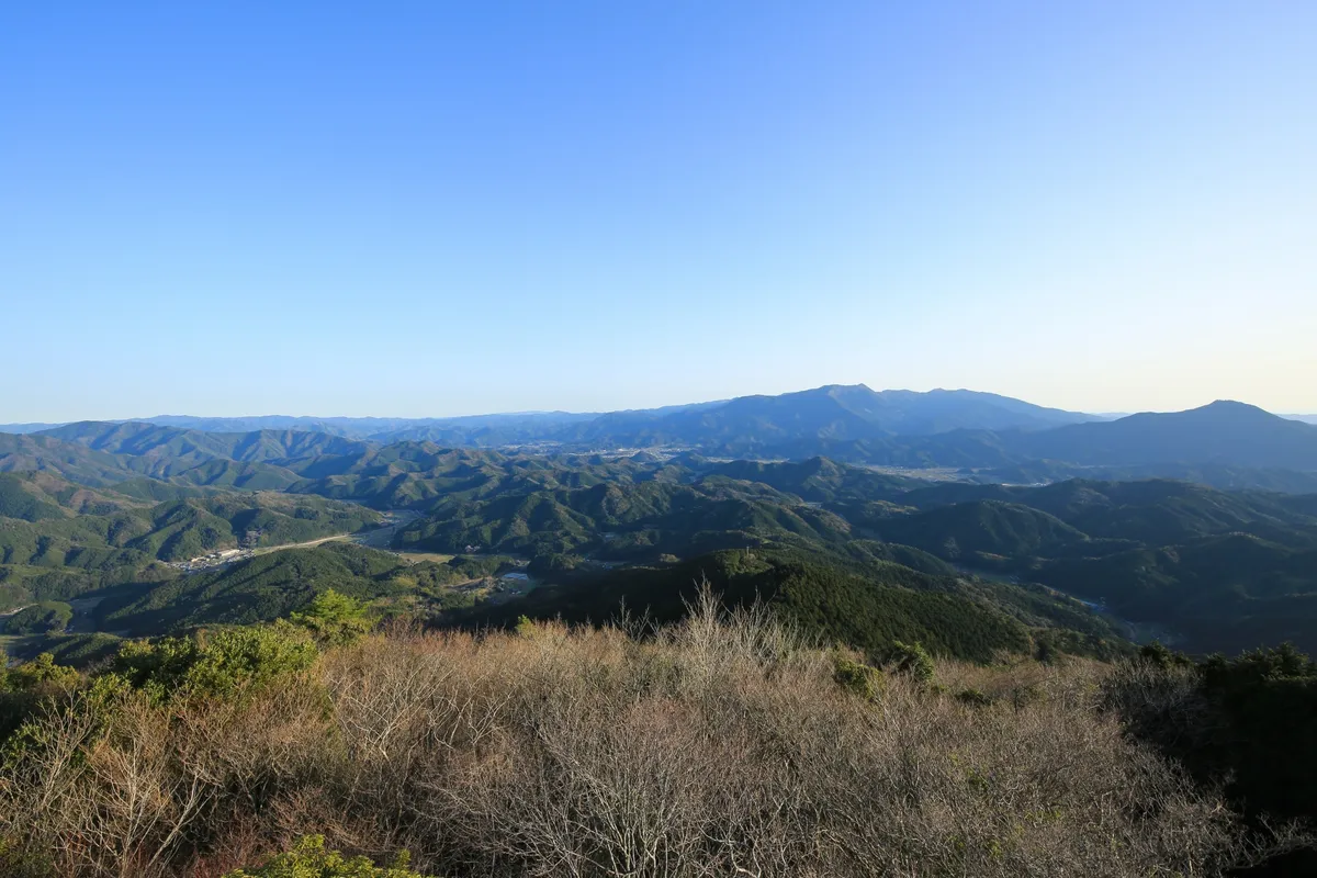 北宇和郡鬼北町の景色