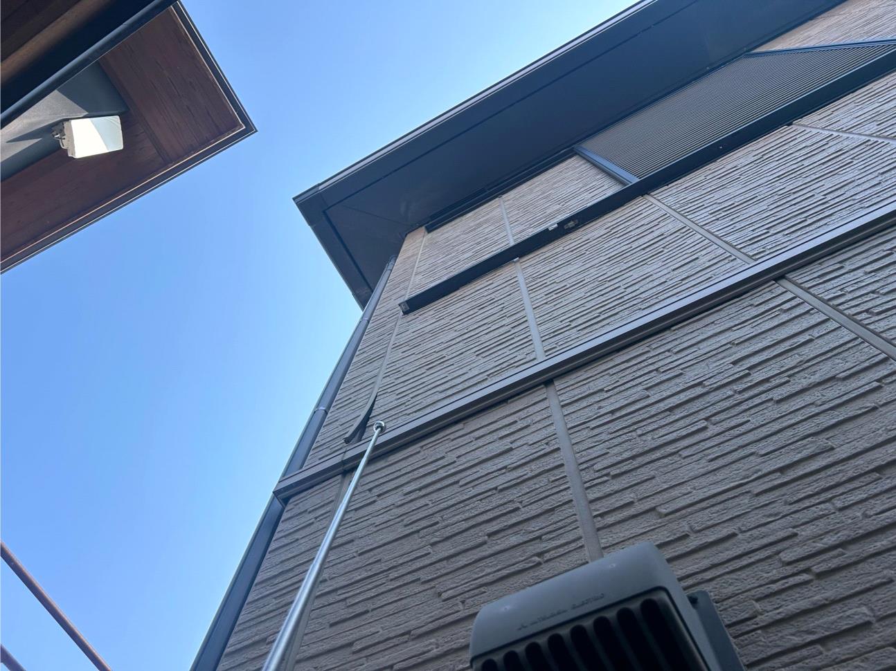 松山市K様邸 外壁施工前