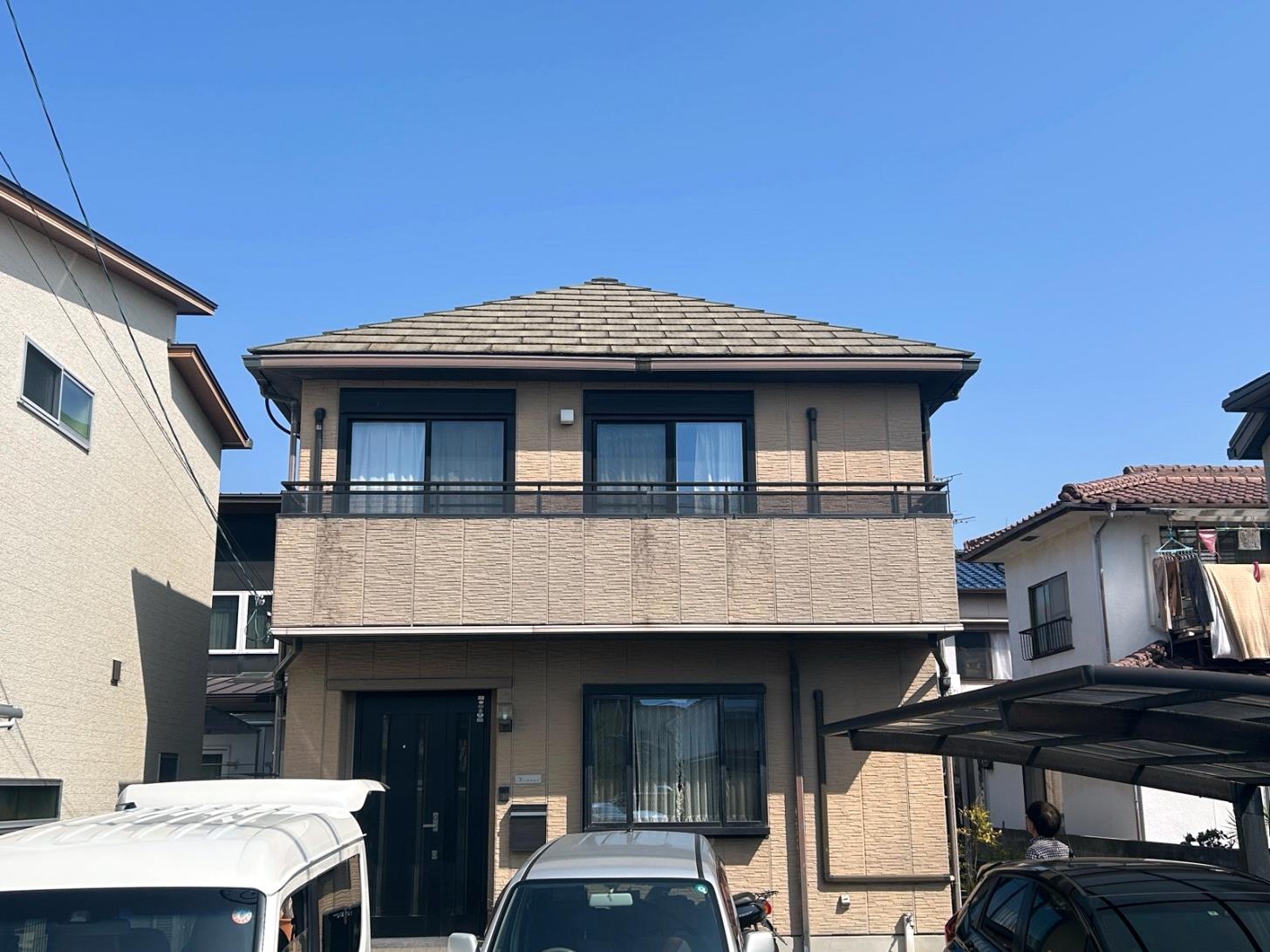 松山市K様邸 セキスイハイム住宅 施工前全景