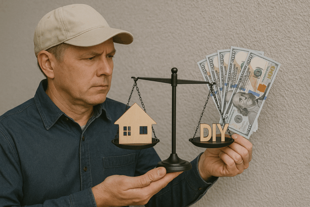 モルタル外壁の塗装にかかる費用|業者とDIYで比較
