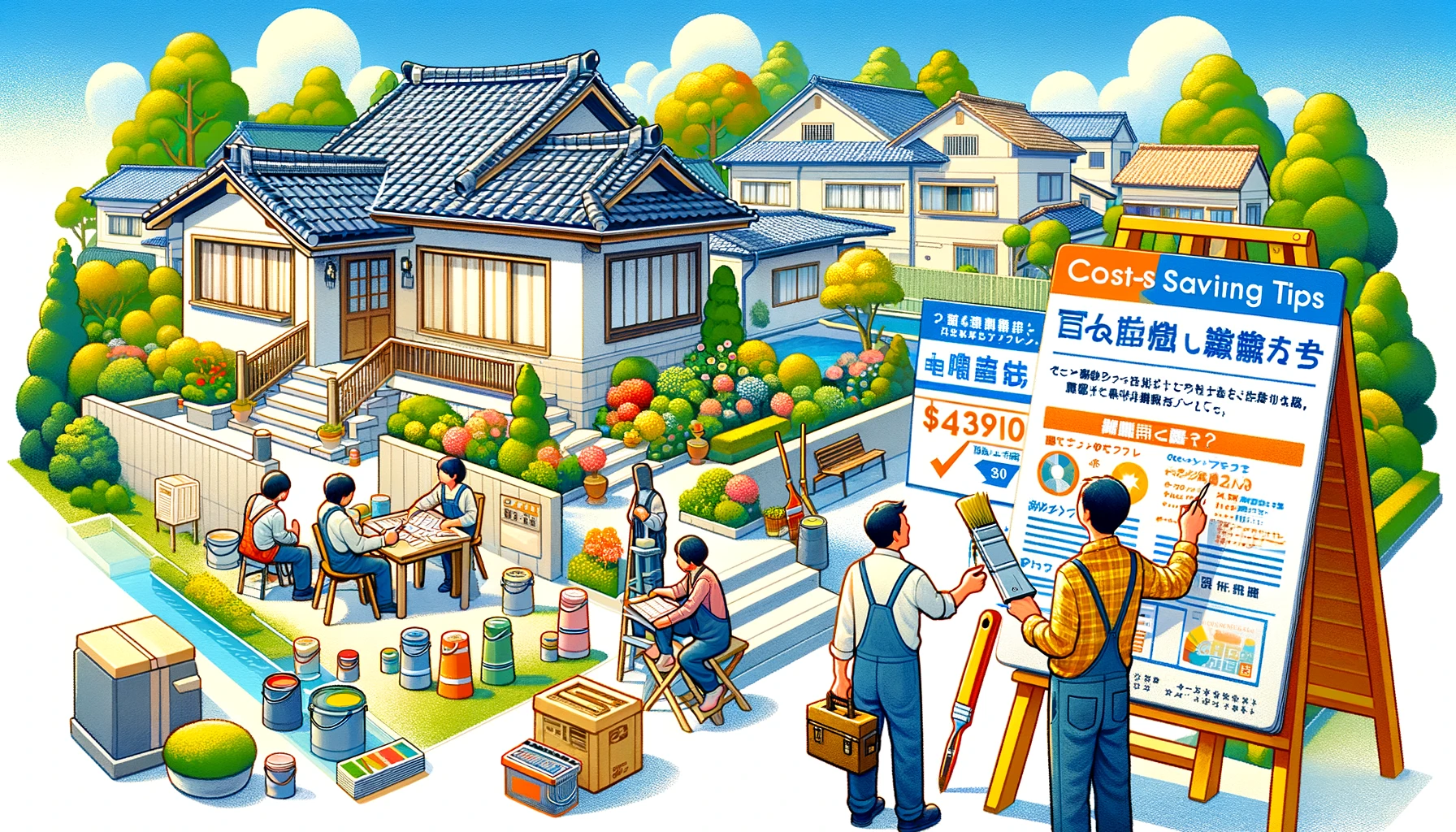 四国中央市で外壁・屋根塗装の費用を安く抑えるコツ