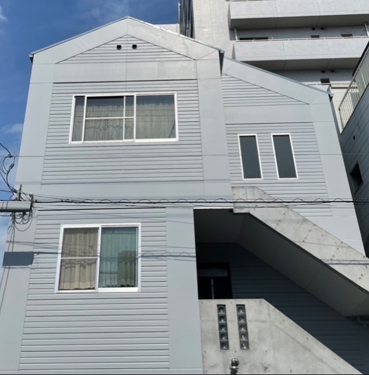 外壁塗装・菊水化学工業(株)フッ素塗料18-22年耐久・オート化学工業(株)シーリング30年耐久