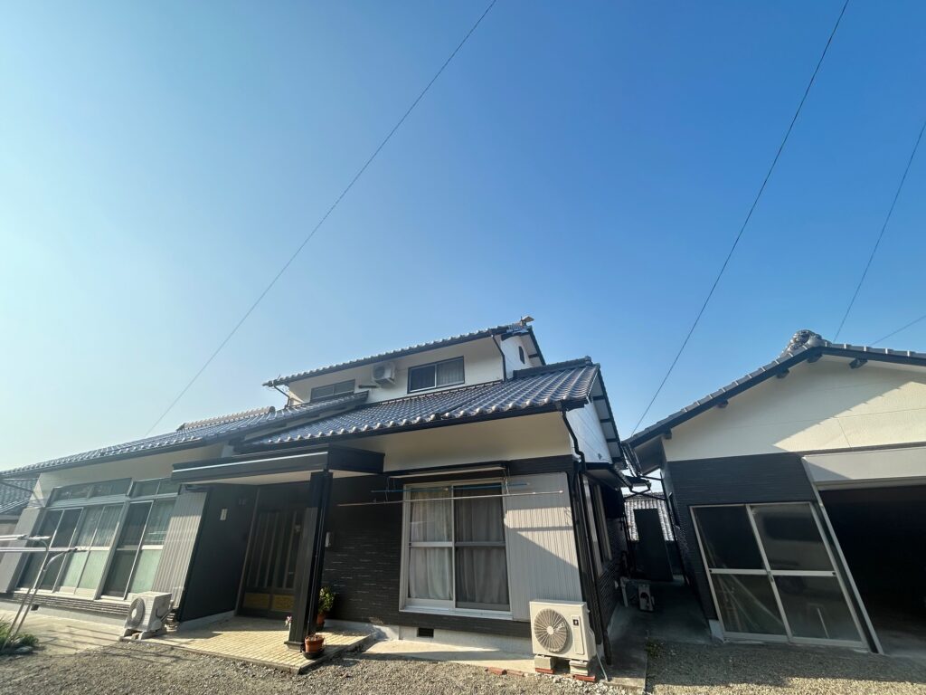 西条市K様邸の外壁塗装施工後別角度