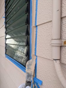 四国中央市 外壁塗装 施工事例 コーキング