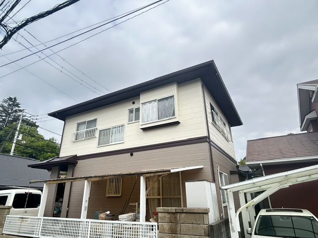 松山市N様邸 屋根外壁塗装シーリング工事完成