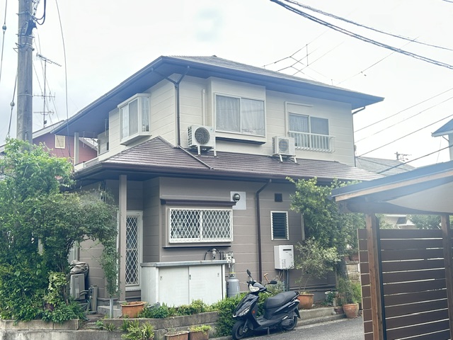 松山市N様邸 屋根外壁塗装工事施工後