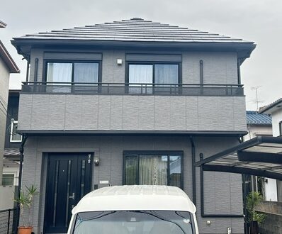 診断ポイントのイメージ（実際の施工物件の外観写真）