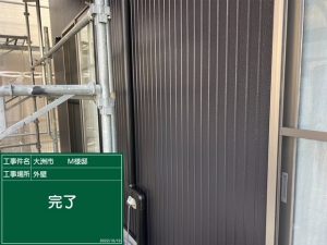 大洲市M様邸外壁塗装施工事例 仕上がり