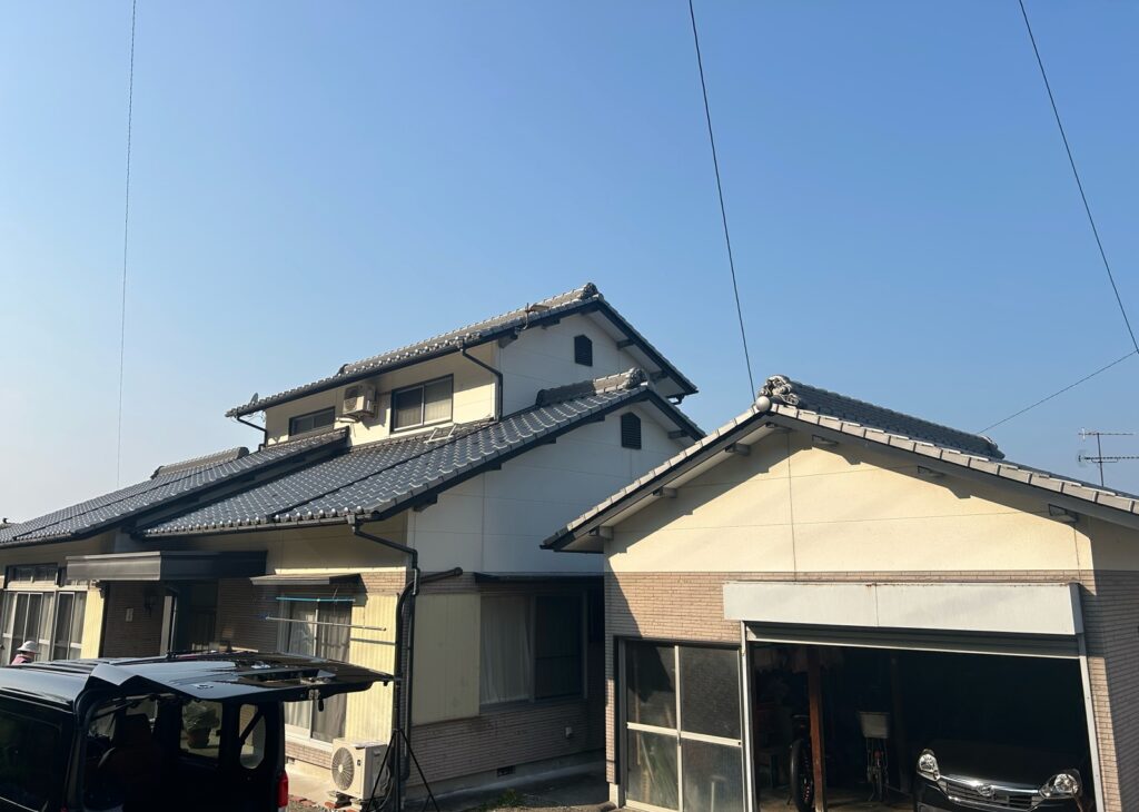 西条市K様邸の施工前外観